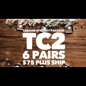 LuLaRoe Leggings TC2 Bundle 6 Pairs Mystery